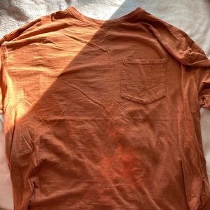 universal thread burnt orange tee